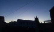 17th Sep 2019 - Our Parish Church and houses. Evening.