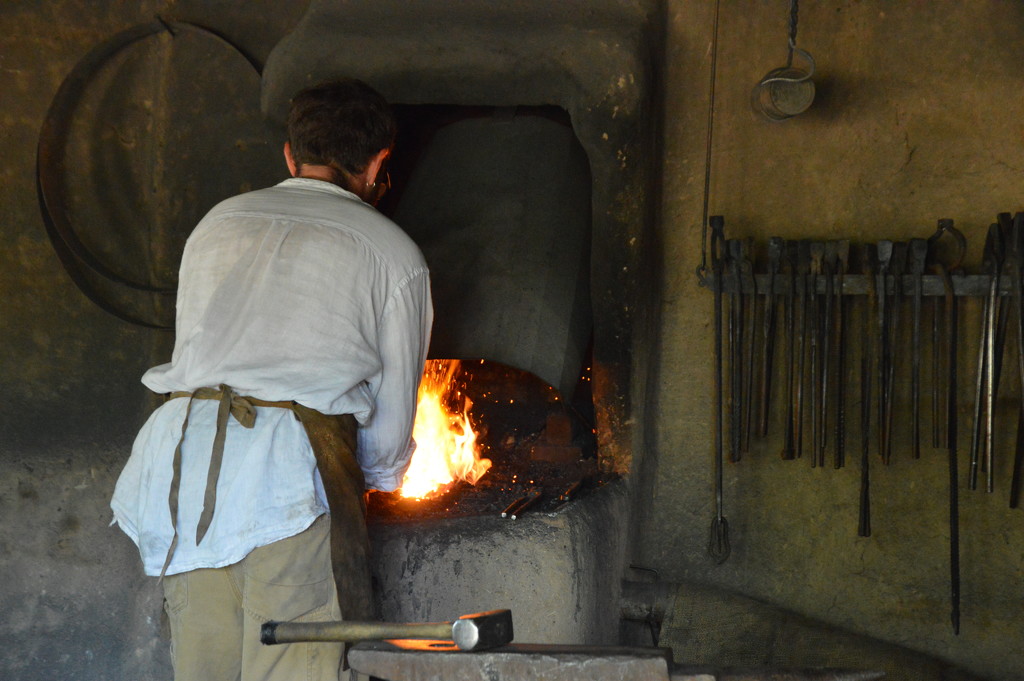 Blacksmith At Work by bigdad