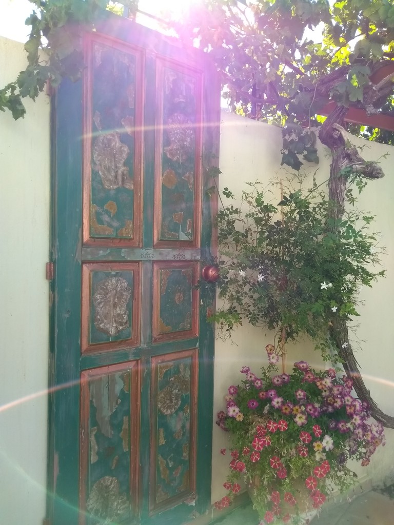 A Cretan door by countrylassie