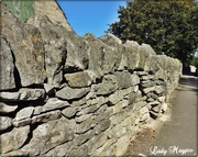 20th Sep 2019 - A Pregnant Cotswold Stone Wall