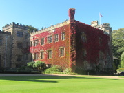 21st Sep 2019 - Towneley Hall with russet Virginia Creeper.