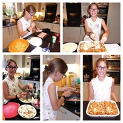 25th Aug 2019 -  Charlotte making Supper