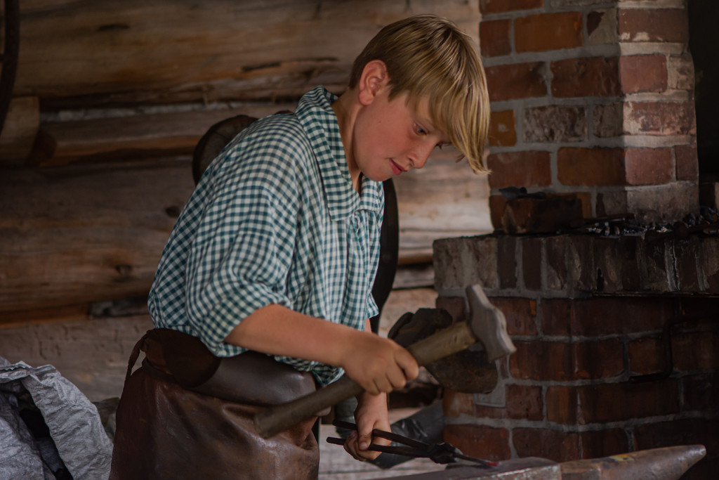 The Blacksmith's Apprentice by farmreporter