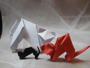 16th Sep 2019 - Halloween Cats: Origami 