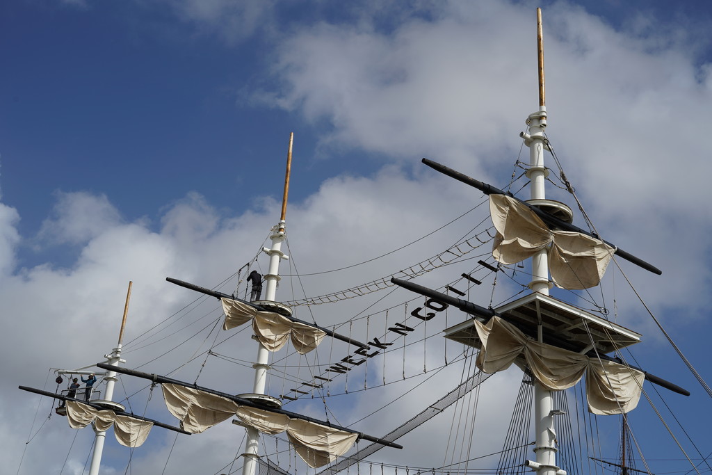 NF-SOOC Day 23: Sail Training Ship at Rochefort by vignouse