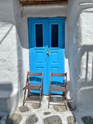 27th Sep 2019 - Door with chairs. 