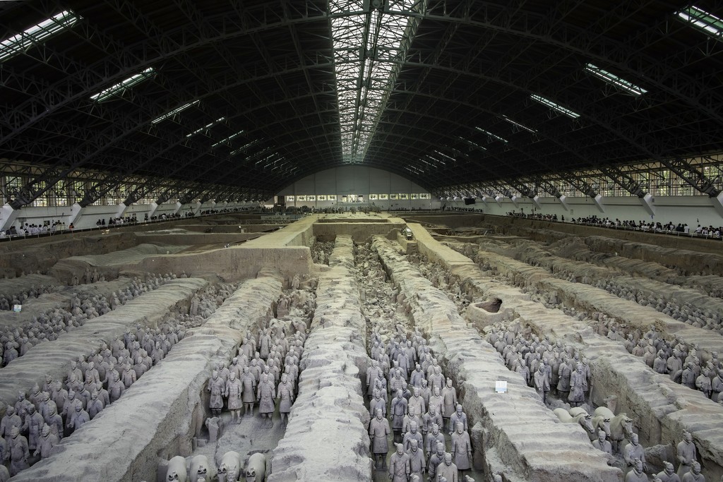 Terracotta Army in Xi'an by jyokota