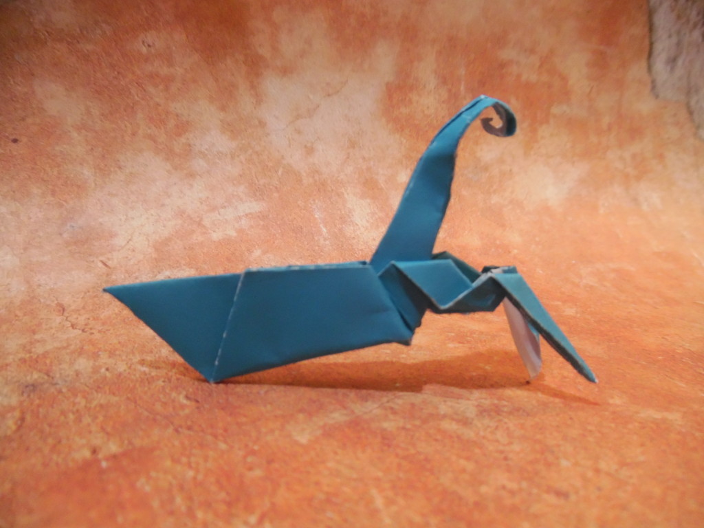 Origami: Praying Mantis by jnadonza