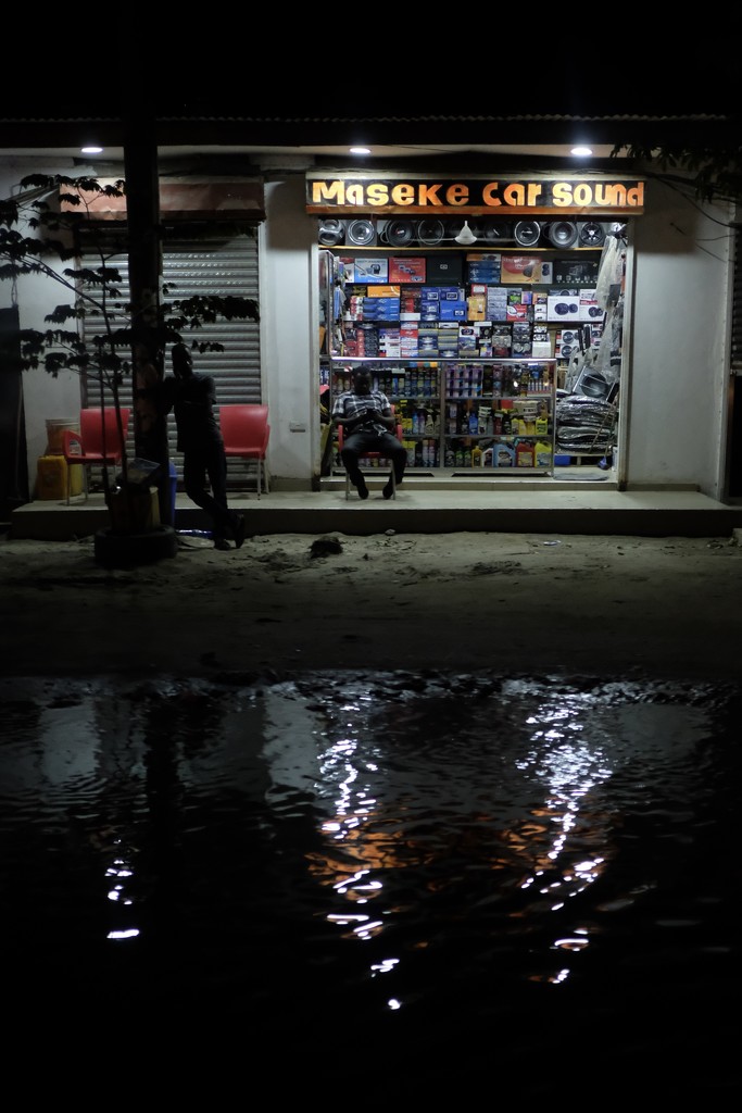 Dar es Salaam Night street by vincent24