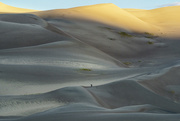 30th Sep 2019 - Photographer As the Morning Light Touches the Top Of the Dunes