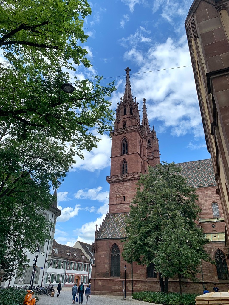 Basel cathedral.  by cocobella