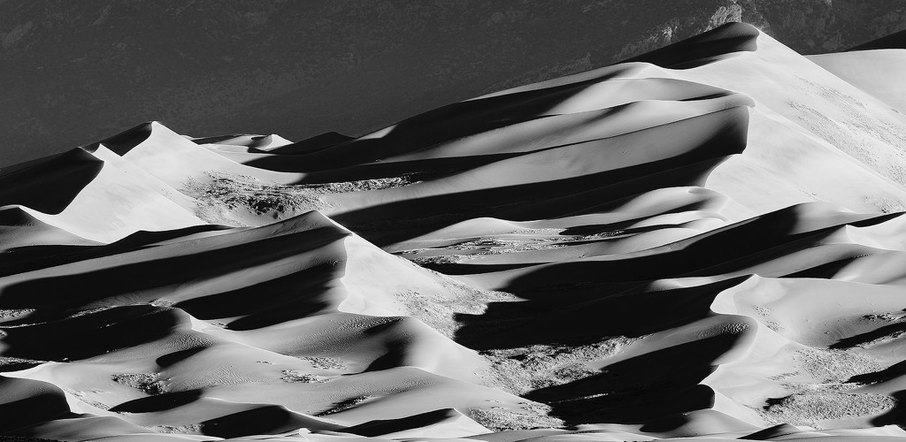 Lines and Shadows In the Dunes  by jgpittenger