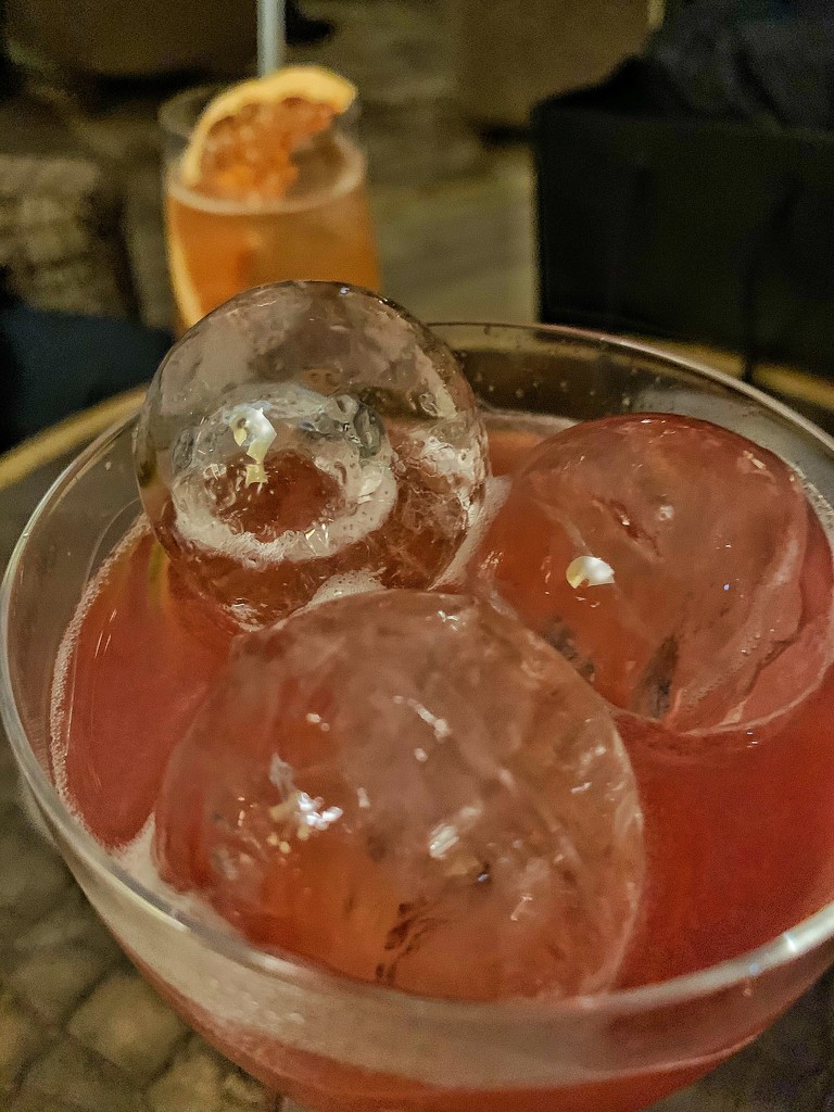 Round ice cubes.  by cocobella