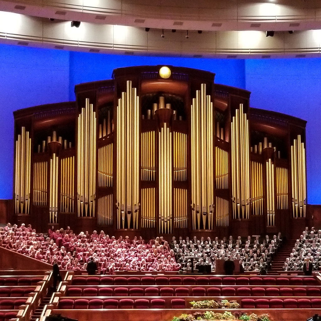 Schoenstein Organ at the LDS Conference Center by lindasees