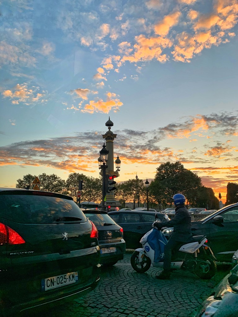 Paris in the traffic.  by cocobella