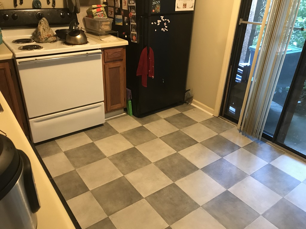 New Kitchen Floor by gratitudeyear