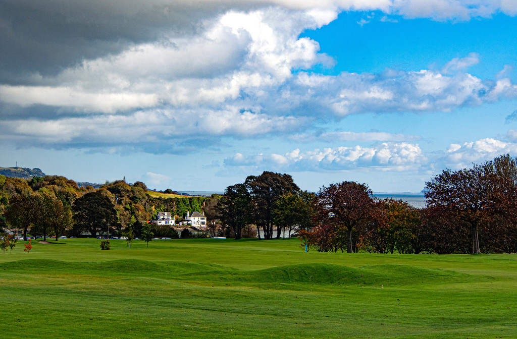 View across the Golf Course by frequentframes