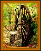 14th Oct 2019 - Old Mill Wheel at Berry College, Georgia