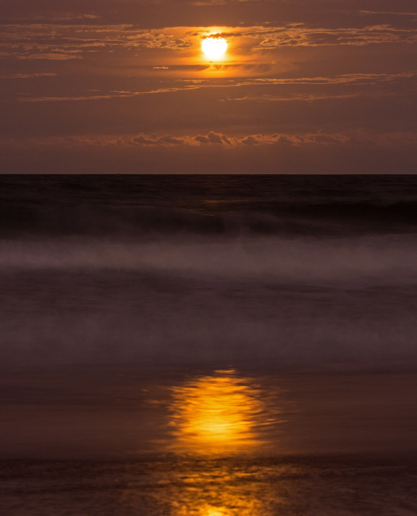 Moonrise Over the Atlantic Ocean! by rickster549