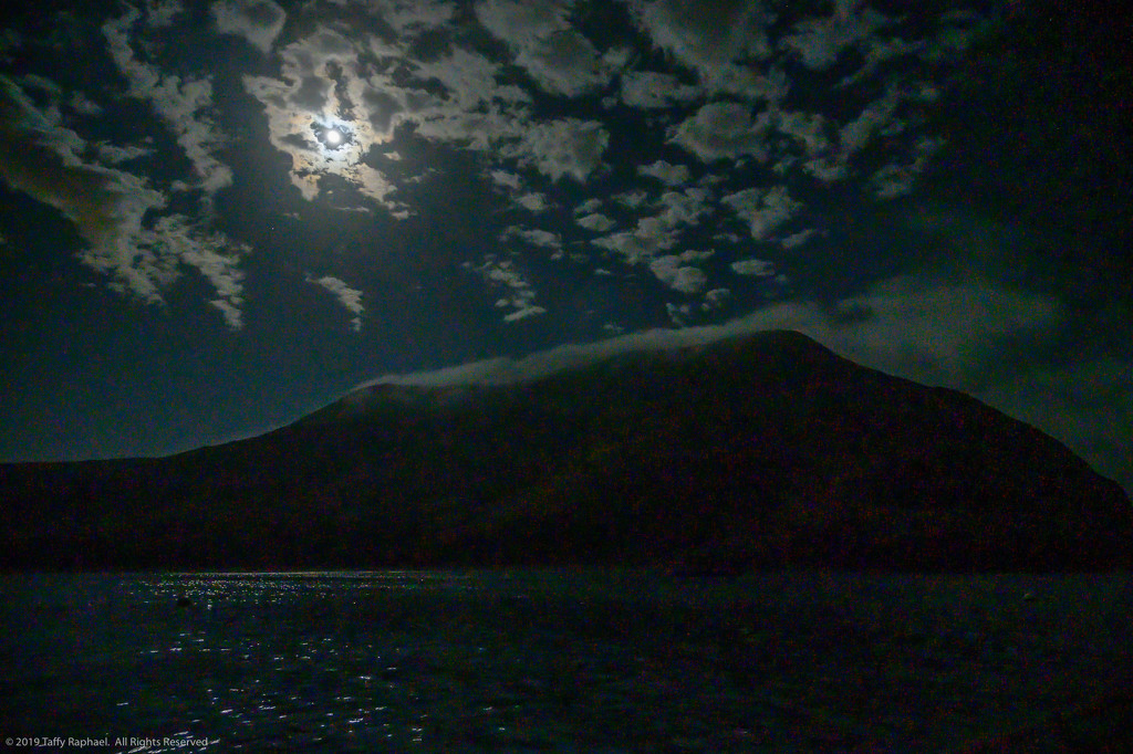 Night Sail to Catalina Island by taffy