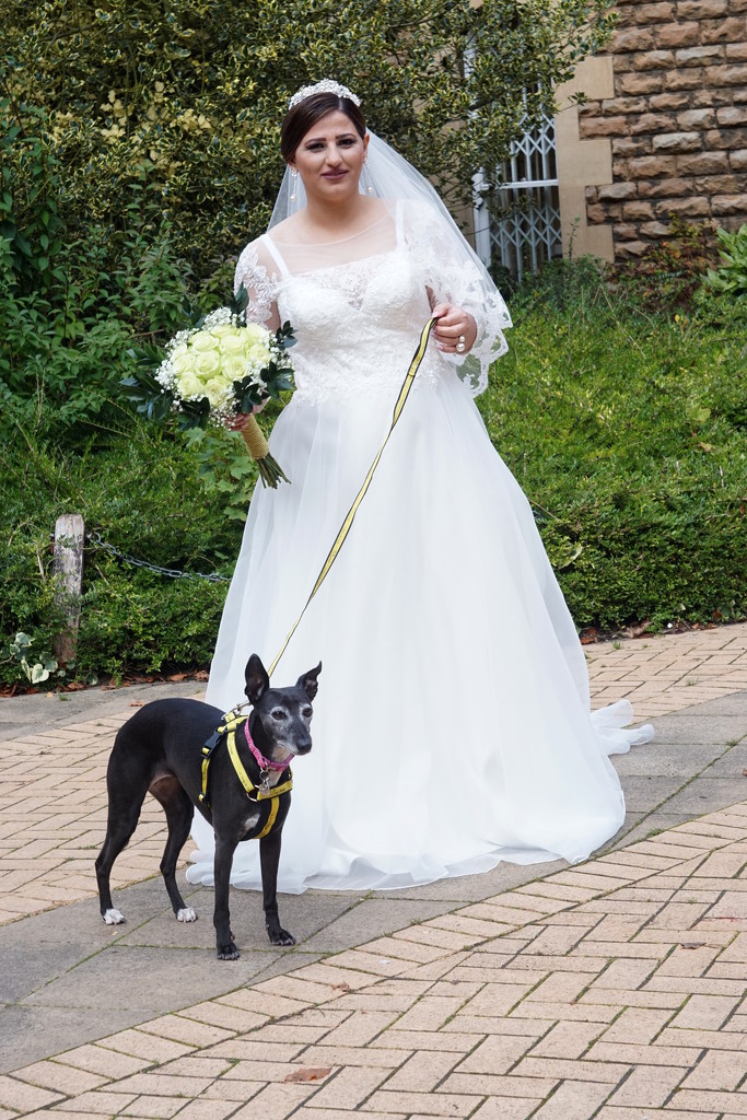Ruby Blags her way into a Wedding Shoot (Industar 50-2 vintage lens) by phil_howcroft