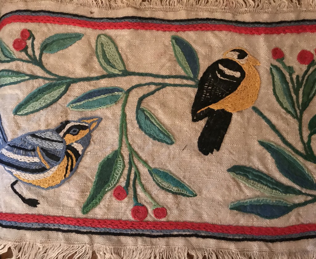 My aunt’s embroidery  by gratitudeyear