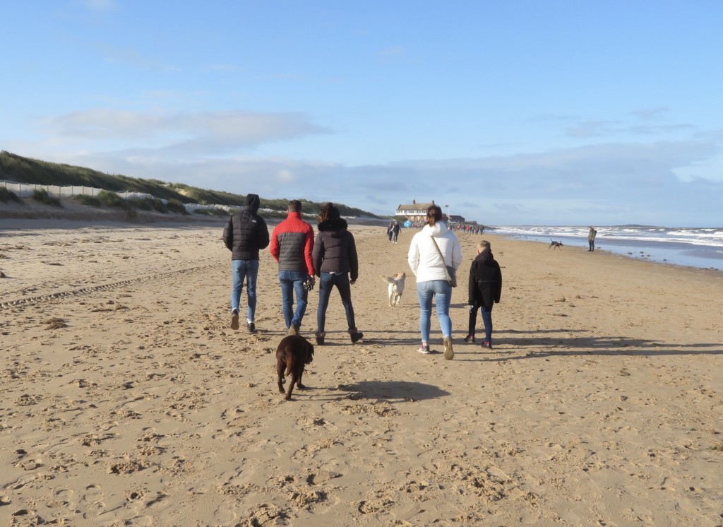 Family walk by lellie