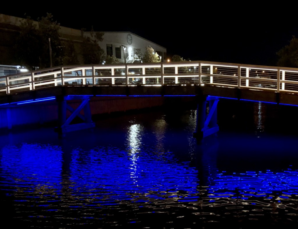 Bridge on blue by pictureme