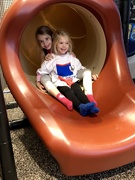 6th Oct 2019 - Hitching a ride on the slide