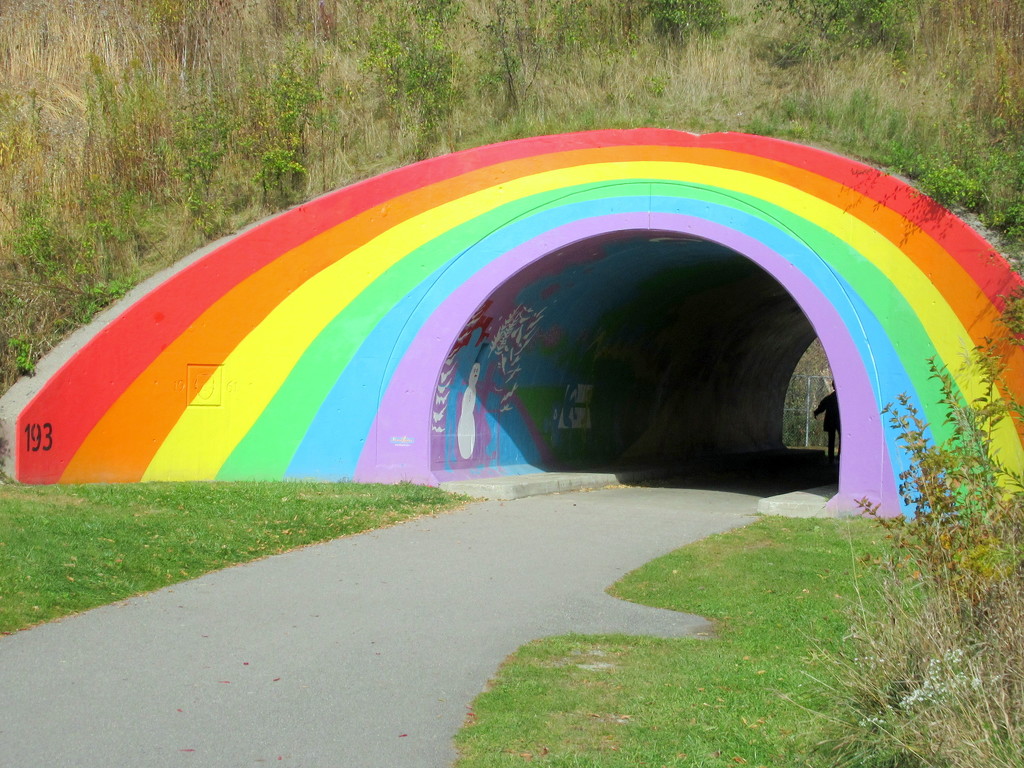 Rainbow tunnel by bruni