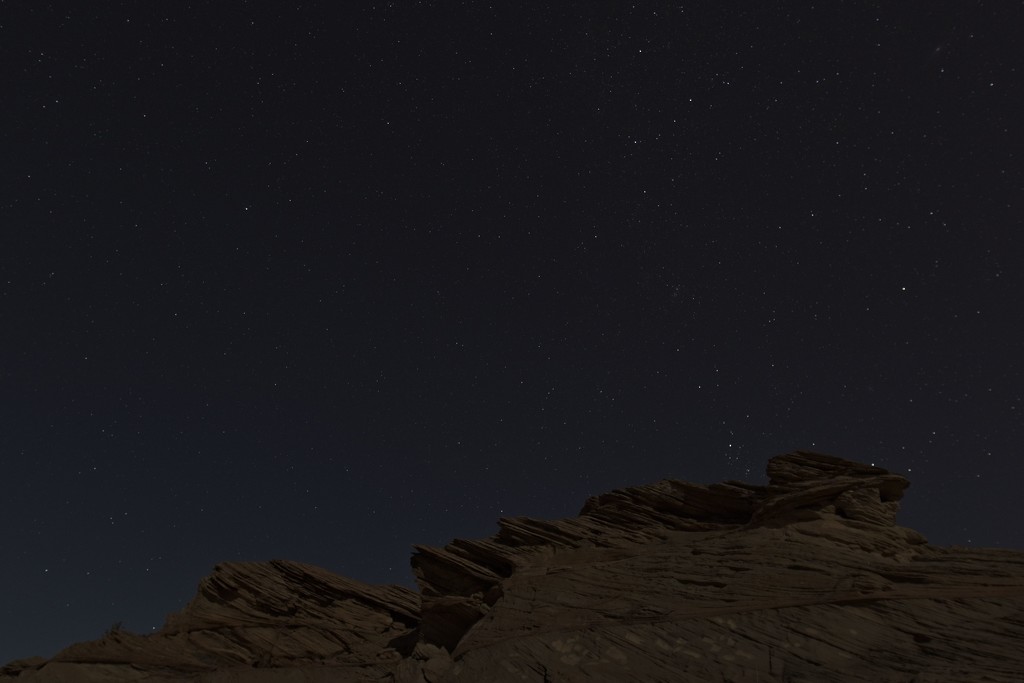 LHG 6841 Night Stars over Glen Canyon Dam by rontu