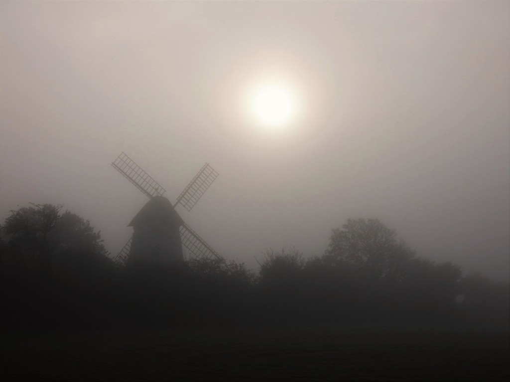 Mill through the mist by julienne1