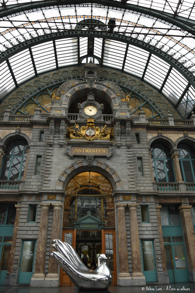 Antwerp central station by parisouailleurs