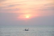 13th Oct 2019 - Sunset and fishing boat