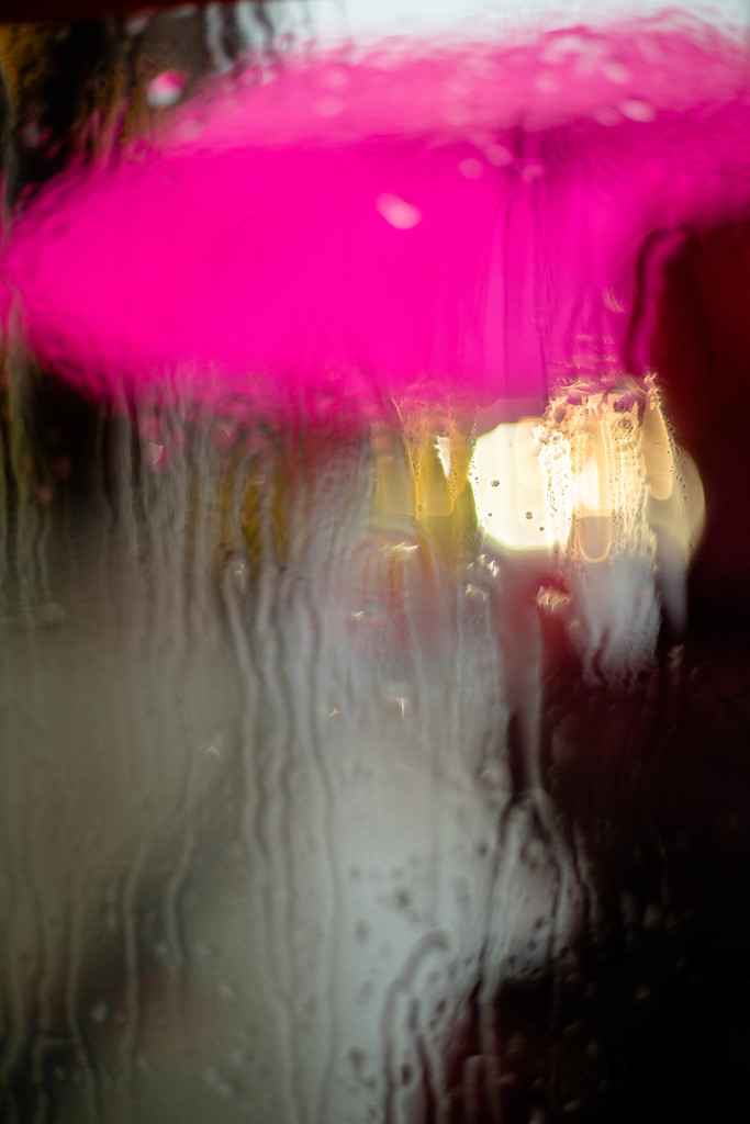 Pink umbrella by adi314