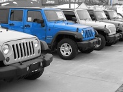 8th Jan 2011 - Blue Jeep