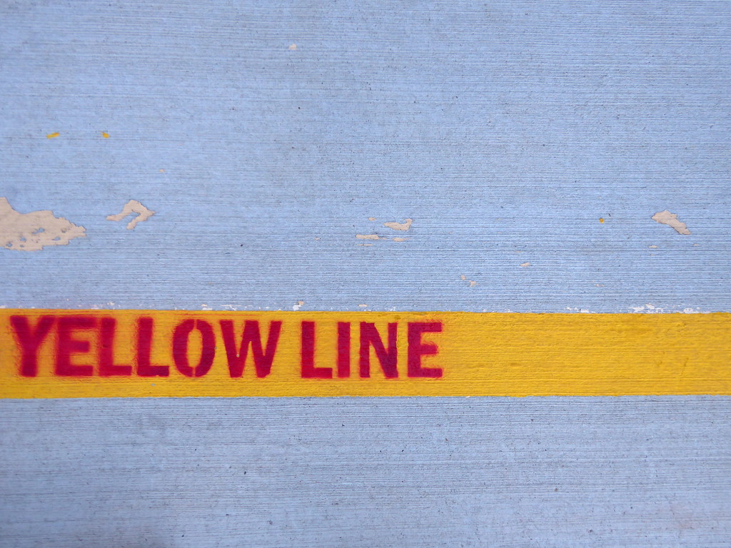 Yellow line by steveandkerry