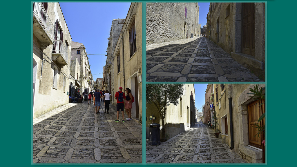 WALKING THE STREETS OF ERICE by sangwann