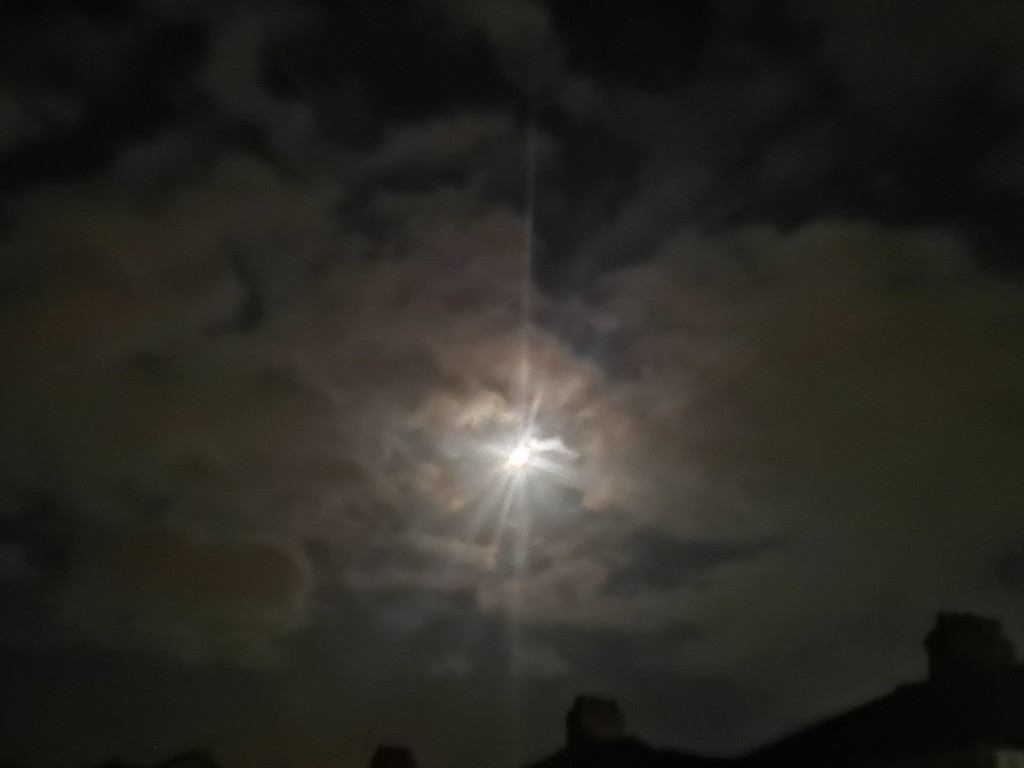 Tonight's Moon  by plainjaneandnononsense