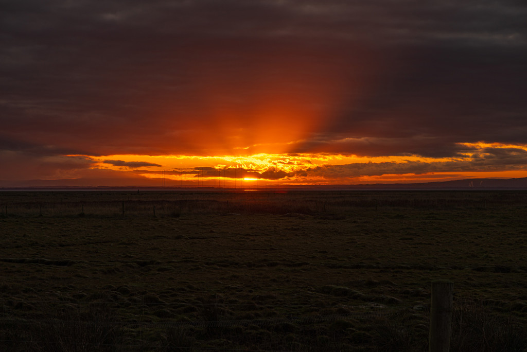 Sunrise over the merse by ellida