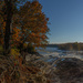 Autumn colors at the dam  by samae