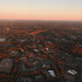 Sunset over Raleigh area by homeschoolmom