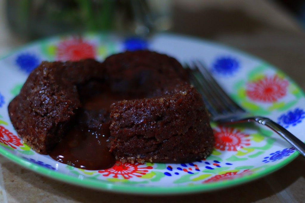 Homemade Chocolate Lava Heart by kerristephens