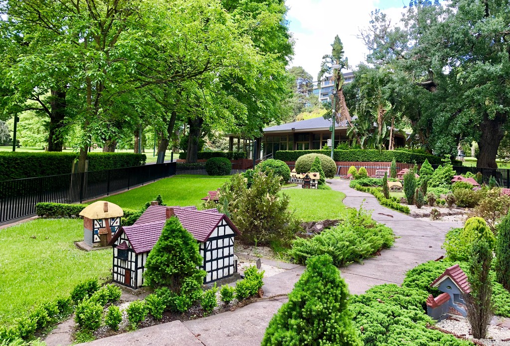 Miniature Tudor Village - Fitzroy Gardens  by pictureme