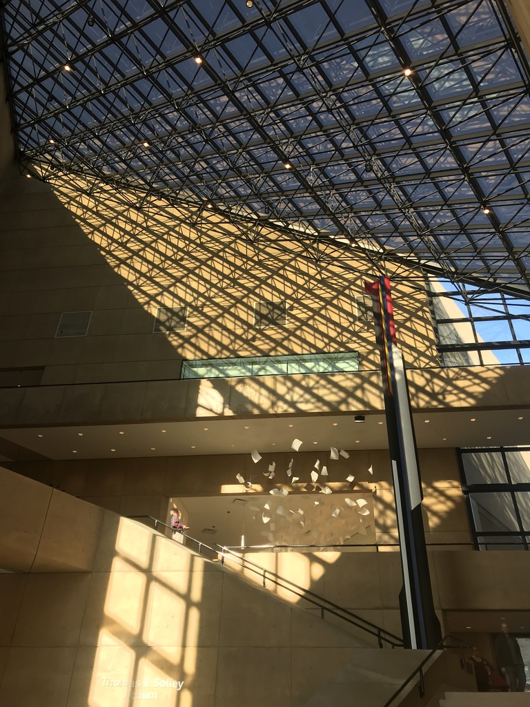 Inside Indiana University's Eskenazi Museum of Art by tunia