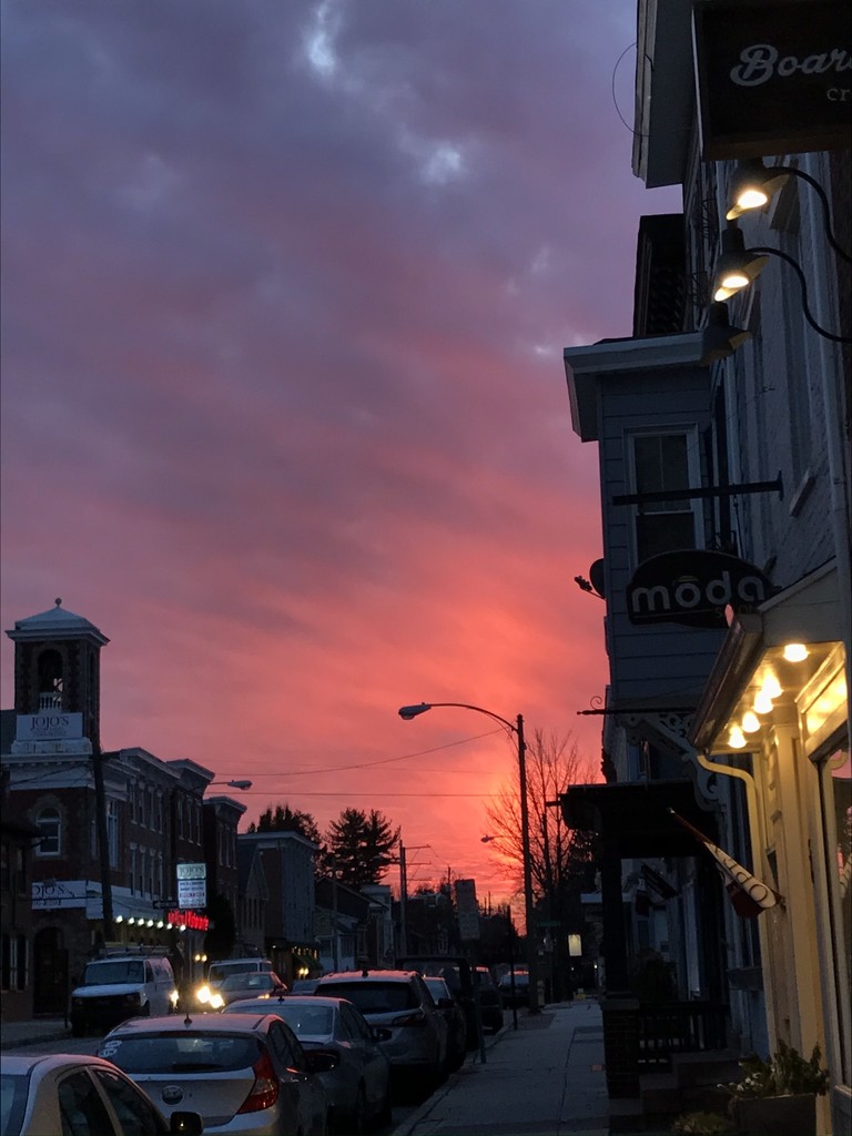 Main Street Sunset  by beckyk365