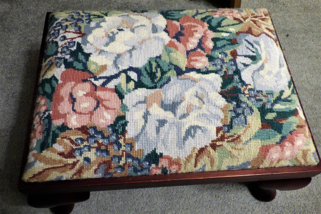 Tapestry footstool  by beryl