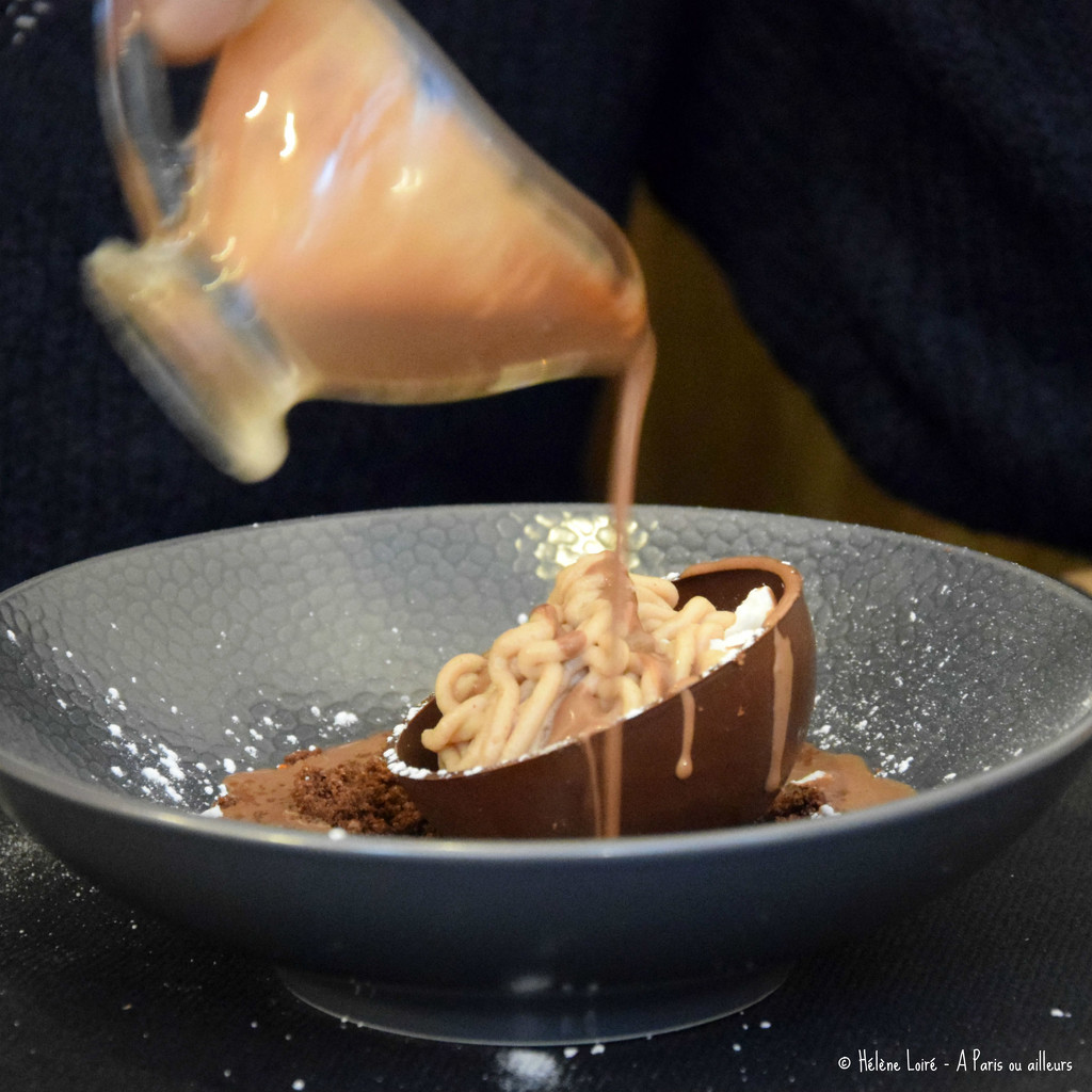chocolate dessert by parisouailleurs