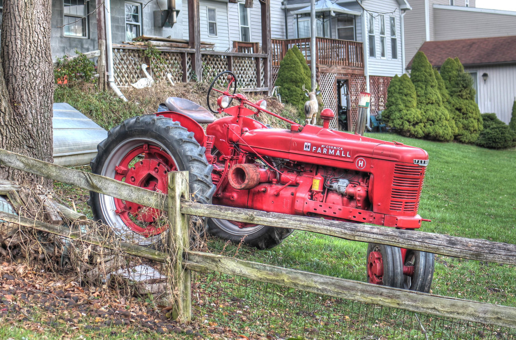Tractor by mittens