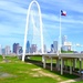 The Margaret Hunt Hill Bridge in Dallas by louannwarren
